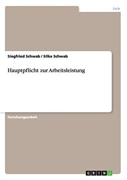 portada Hauptpflicht zur Arbeitsleistung (German Edition)