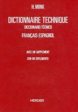 portada Diccionario Tecnico t. 1 Frances-Español