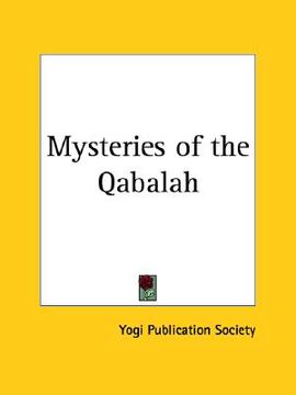 portada mysteries of the qabalah