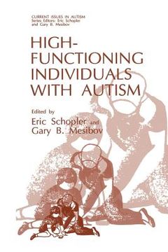 portada High-Functioning Individuals with Autism (en Inglés)