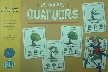 portada Eli le jeu des Quatuors - French Card Game