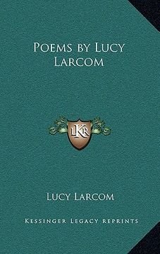 portada poems by lucy larcom (en Inglés)