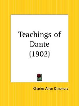 portada teachings of dante (in English)