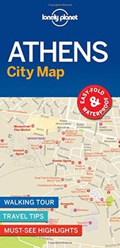 portada Lonely Planet Athens City map (en Inglés)