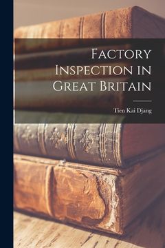 portada Factory Inspection in Great Britain