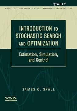 portada introduction to stochastic search and optimization: estimation, simulation, and control (en Inglés)
