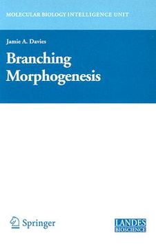 portada branching morphogenesis (en Inglés)