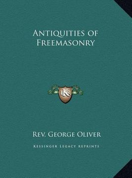 portada antiquities of freemasonry