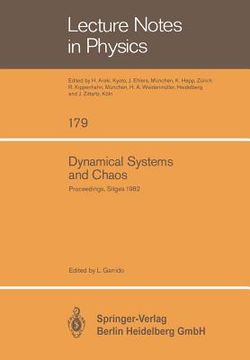 portada dynamical systems and chaos: proceedings of the sitges conference on statistical mechanics, sitges, barcelona/spain, september 5-11, 1982 (in English)