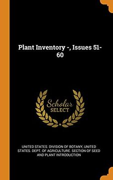 portada Plant Inventory -, Issues 51-60 (en Inglés)