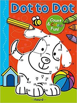 portada Dot to Dot Puppy and More: Counting & Colouring Fun!