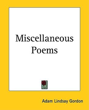 portada miscellaneous poems