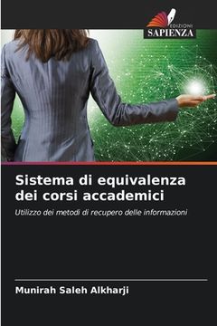 portada Sistema di equivalenza dei corsi accademici (en Italiano)