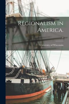 portada Regionalism in America.; 0
