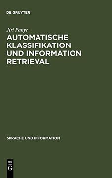 portada Automatische Klassifikation und Information Retrieval (in German)