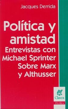 portada Política y Amistad (in Spanish)