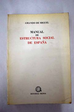 portada Manual de Estructura Social de Espa�A