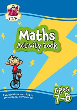 portada New Maths Activity Book for Ages 7-8: Perfect for Home Learning 
