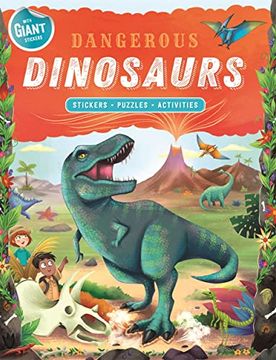 portada Dangerous Dinosaurs (Sticker and Activity Book) (in English)