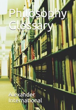 portada Philosophy Glossary (en Inglés)