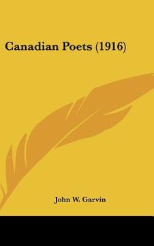 portada canadian poets (1916) (en Inglés)