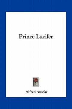 portada prince lucifer (en Inglés)