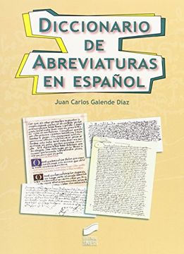 portada Diccionario de Abreviaturas en Español