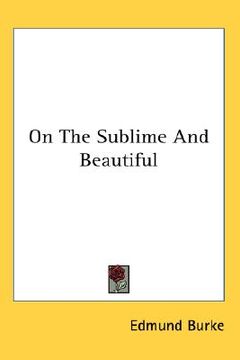 portada on the sublime and beautiful