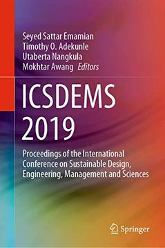 portada Icsdems 2019: Proceedings of the International Conference on Sustainable Design, Engineering, Management and Sciences