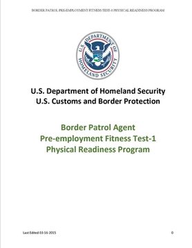 portada Border Patrol Agent Pre-employment Fitness Test-1 Physical Readiness Program