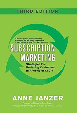 portada Subscription Marketing: Strategies for Nurturing Customers in a World of Churn (en Inglés)
