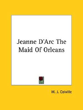 portada jeanne d'arc the maid of orleans (en Inglés)