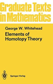 portada Elements of Homotopy Theory: 61 (Graduate Texts in Mathematics) (in English)