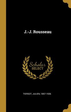 portada J. -J. Rousseau (in French)