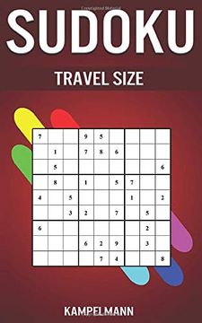 portada Sudoku Travel Size: 200 Easy to Hard Levels - Small Travel Friendly Edition Only 5" x 8” (en Inglés)
