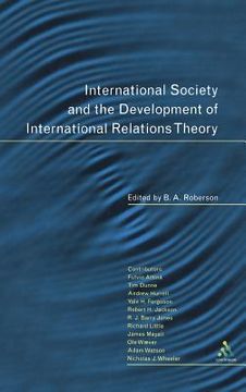 portada International Society and the Development of International Relations Theory (en Inglés)