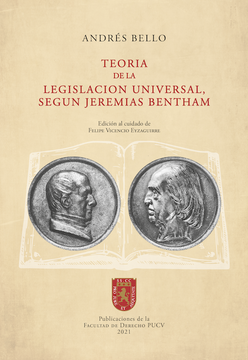 portada Teoría de la Legislación Universal, Según Jeremías Bentham
