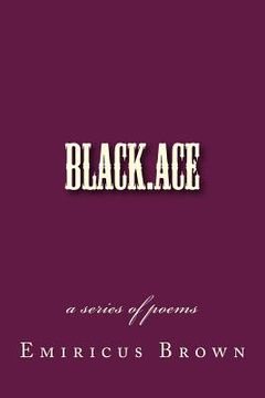 portada black.ace - a series of poems (en Inglés)