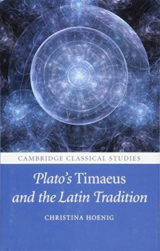 portada Plato's Timaeus and the Latin Tradition (Cambridge Classical Studies) 