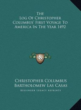 portada the log of christopher columbus' first voyage to america in the year 1492 (in English)