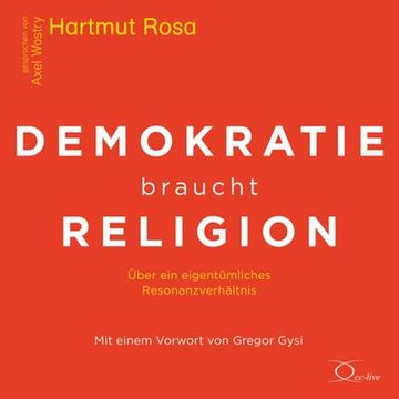 portada Demokratie Braucht Religion: Über ein Eigentümliches Resonanzverhältnis (en Alemán)