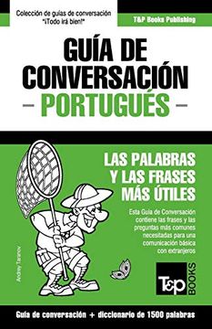 portada Guía de Conversación Español-Portugués y Diccionario Conciso de 1500 Palabras: 241 (Spanish Collection) (in Spanish)