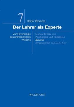 portada Der Lehrer als Experte: Zur Psychologie des professionellen Wissens (en Alemán)