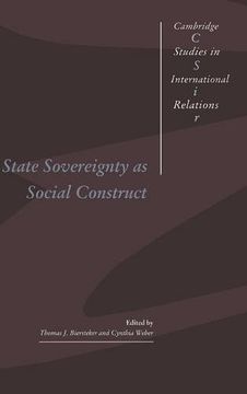 portada State Sovereignty as Social Construct Hardback (Cambridge Studies in International Relations) (en Inglés)