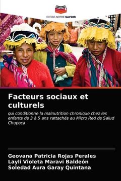 portada Facteurs sociaux et culturels (in French)