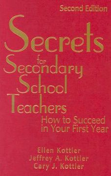 portada secrets for secondary school teachers: how to succeed in your first year