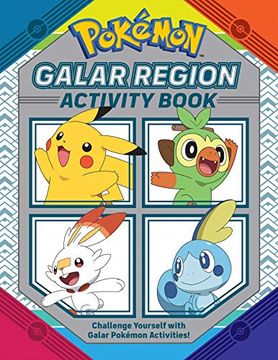 portada Pokémon Official Galar Region Activity Book 