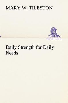 portada daily strength for daily needs (en Inglés)