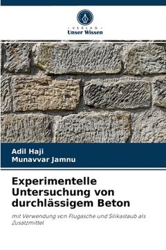 portada Experimentelle Untersuchung von durchlässigem Beton (in German)