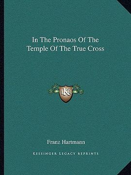 portada in the pronaos of the temple of the true cross (in English)